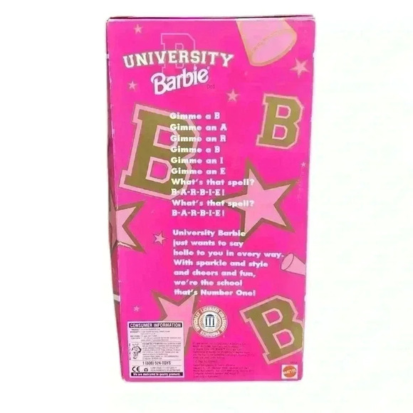 Arizona Wildcats Barbie Cheerleader Vintage 1996 Tucson AZ - Picture 2 of 12